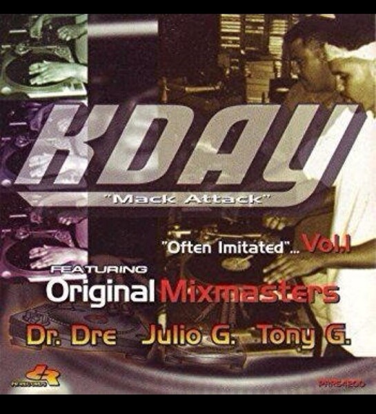 K DAY/ORIGINAL MIXMASTERS ギャングスタラップ g-rap ヒップホップ hiphop 西海岸 ウエストコースト サイド DR.DRE TONY G 13-11