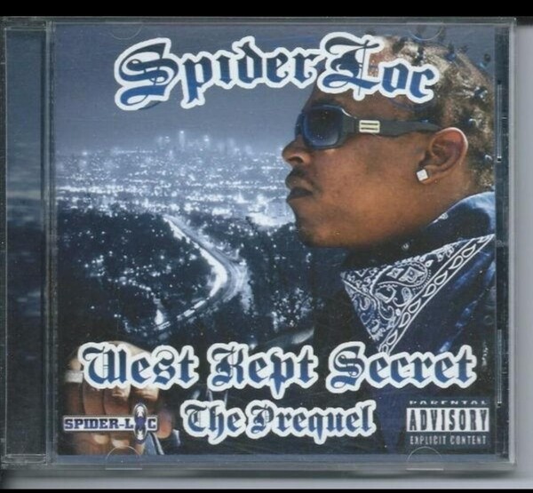 SPIDER LOC/WEST KEPT SECRET コンプトン ギャングスタラップ ロサンゼルス カリフォルニア Compton G-RAP California クリップス clips
