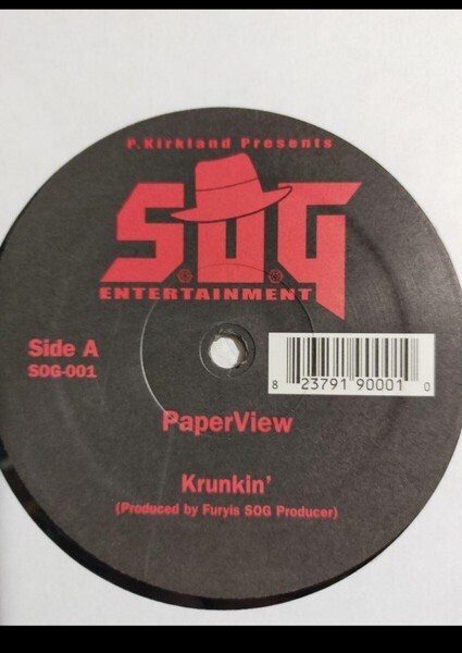 PAPERVIEW/KRUNKIN レコード ラップ ヒップホップ rap hiphop r21-8
