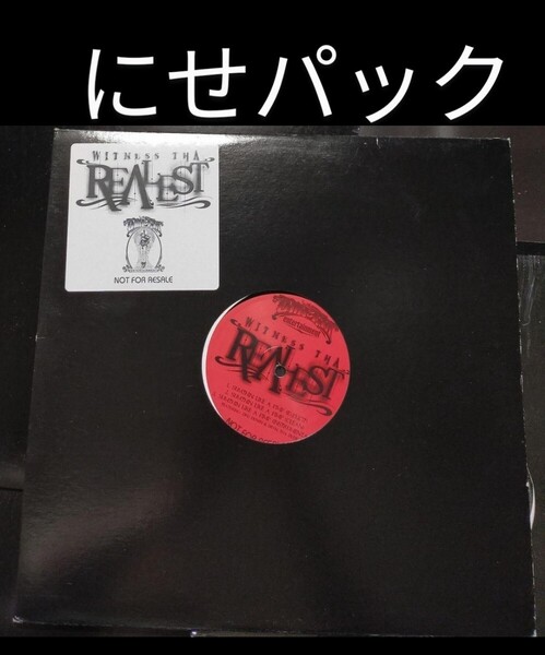THA REALEST/SUMTHIN LIKE A PIMP レコード 偽2PAC ギャングスタラップ G-RAP ロサンゼルス カリフォルニア ウエストサイド コースト r21-9