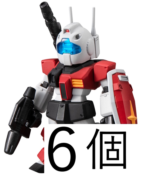 6個セット ジム・キャノン ガンダムコンバージ FW GUNDAM CONVERGE ♯26 ジムキャノン MSV