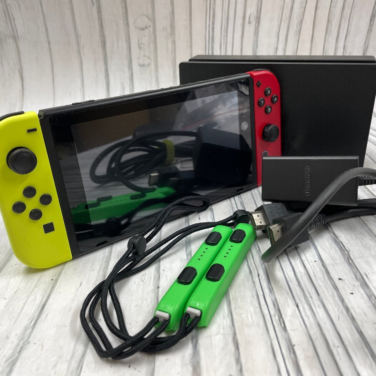 Nintendo Switch - 【中古】純正 Switch HDMIケーブル 有機EL