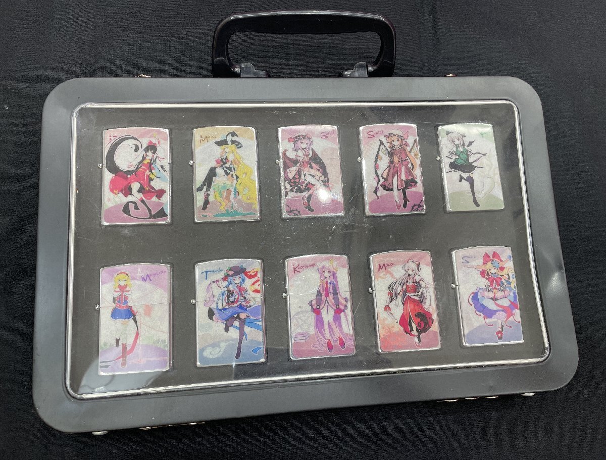 東方Project ライター 5個セット Yahoo!オークション -「(東方)(zippo ジッポー ジッポ ライター