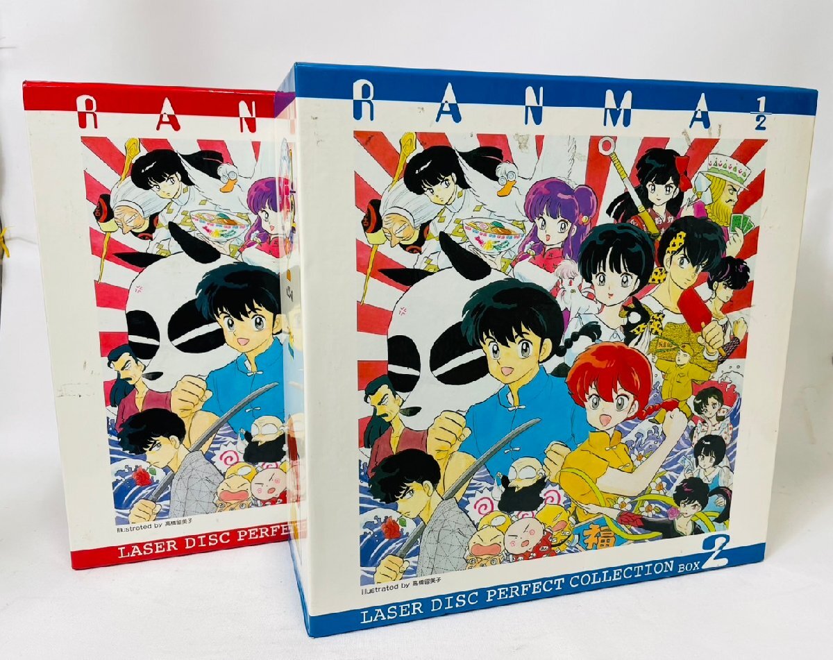 めぞん一刻 LD BOX TVシリーズ完全版 らんま1/2 ゴールド