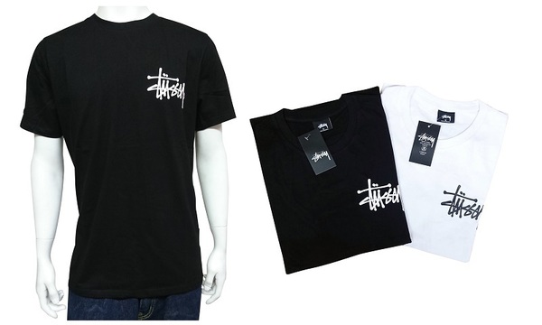 メンズ レディース STUSSY01 半袖Tシャツ ホワイト L カジュアル ストリートウェア サマー 2024 人気 韓国風ファッション y2k