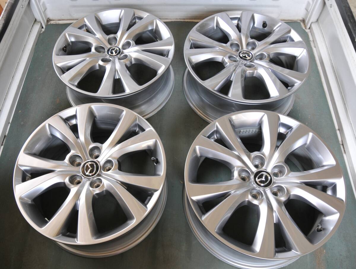 2*i様 マツダ cx 30 18インチ 純正 シルバー 5スポークホイール Yahoo!オークション -「cx-30 純正 18インチホイール」の落札