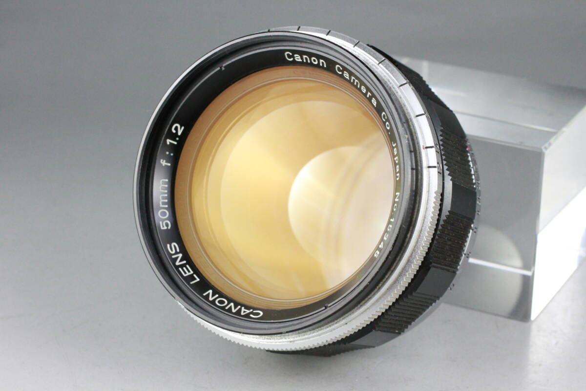 Yahoo!オークション -「canon 50mm f1.2 lマウント」の落札相場