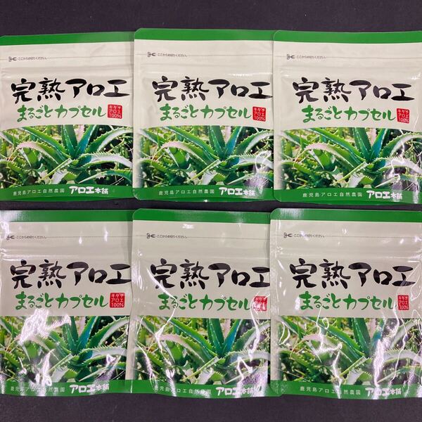 送料無料匿名配送即決 完熟アロエ まるごとカプセル90粒入×6袋