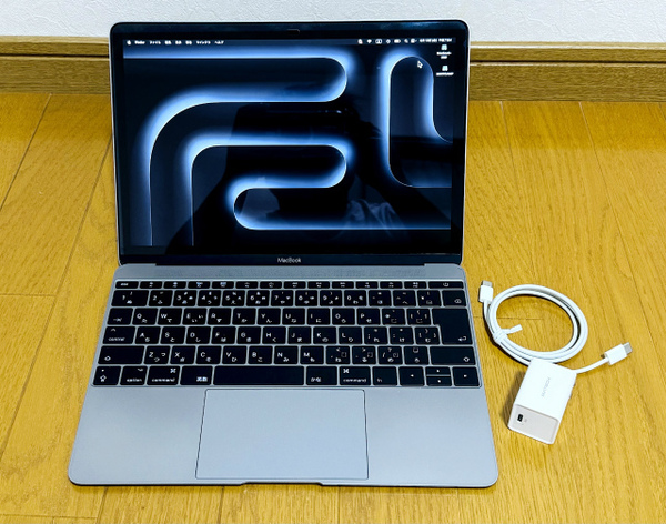【バッテリー放電回数105回】Apple MacBook12(2017)/Core i7 1.4GHz/メモリ16GB/SSD512GB/スペースグレー/Win11& Officeのオマケ付