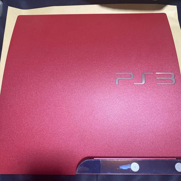 SONY ソニー PlayStation3 PS3 CECH-3000B レッド 通電のみ確認 送料無料