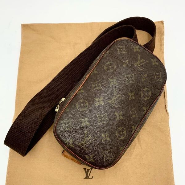 LOUIS VUITTON ルイヴィトン ポシェットガンジュ ボディバッグ ビンテージ 斜め掛けショルダーバッグ メンズ レディース 男女兼用