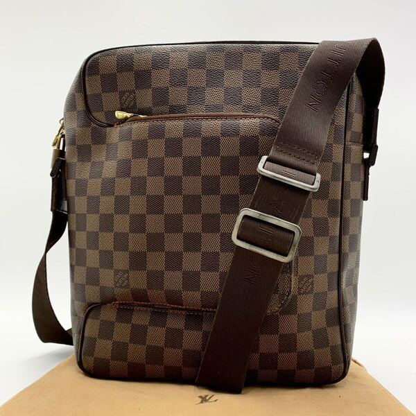 LOUIS VUITTON ルイヴィトン ダミエ オラフMM ショルダーバッグ 斜め掛け