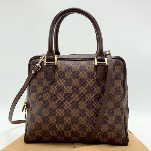 LOUIS VUITTON ルイヴィトン ダミエ エベヌ ブレラ ハンドバッグ