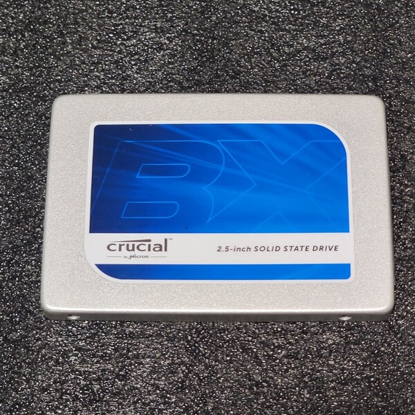 CRUCIAL BX100(CT500BX100SSD1) 500GB SATA SSD 正常品 2.5インチ内蔵SSD フォーマット済 PCパーツ 動作確認済 480GB 512GB