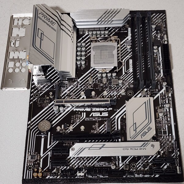 ASUS PRIME Z590-P IOパネル付属 LGA1200 ATXマザーボード 第10・11世代CPU対応 最新Bios 動作確認済 PCパーツ (2)