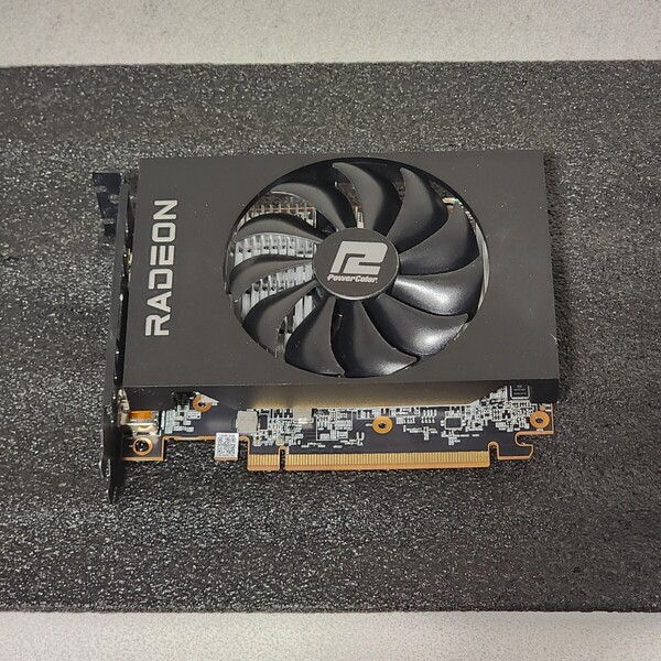 PowerColor AMD RADEON RX6400 4GB GDDR6 補助電源不要 動作確認済み PCパーツ グラフィックカード PCIExpress