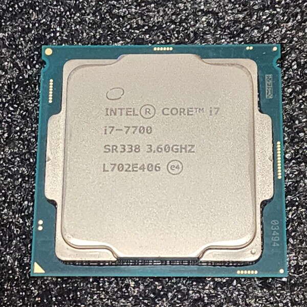 CPU Intel Core i7 7700 3.6GHz 4コア8スレッド KabyLake PCパーツ インテル 動作確認済み (9)