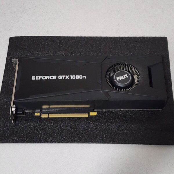 PALIT GEFORCE GTX1080Ti 11GB GDDR5X 動作確認済み PCパーツ グラフィックカード PCIExpress