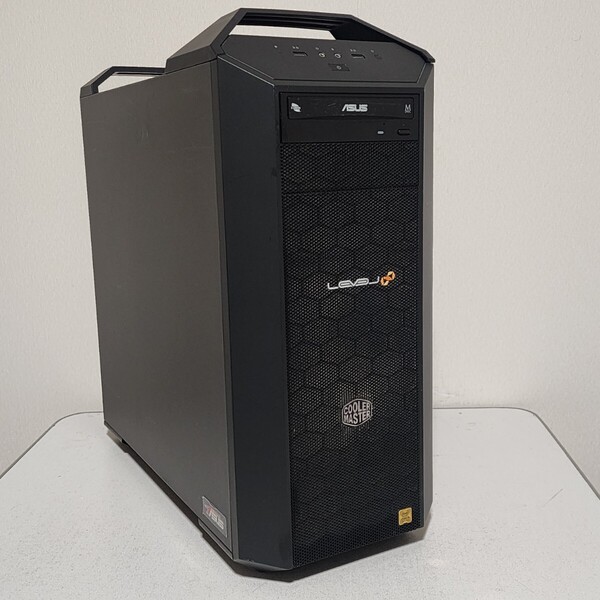 【送料無料】Iiyama LEVEL∞/CoolerMaster MasterCase5 ミドルタワー型PCケース(ATX) DVDドライブ搭載