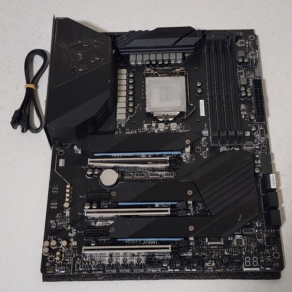 MSI MEG Z490 UNIFY IOパネル一体型 LGA1200 ATXマザーボード 第10・11世代CPU対応 最新Bios 動作確認済 PCパーツ