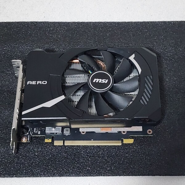 MSI GEFORCE GTX1660Ti AERO ITX 6G OC GDDR6 6GB 動作確認済み PCパーツ グラフィックカード PCIExpress (2)