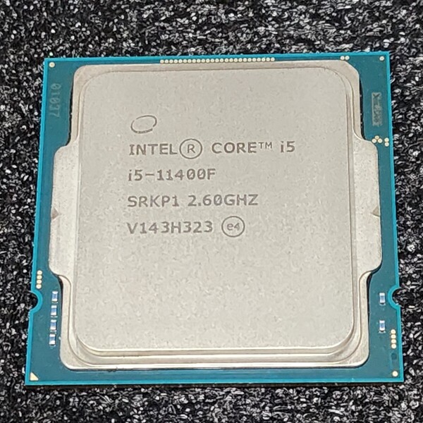 CPU Intel Core i5 11400F 2.6GHz 6コア12スレッド RocketLake LGA1200 PCパーツ インテル 動作確認済み