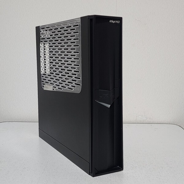 【送料無料】SilverStone Raven RVZ02B(SST-RVZ02B-W) スリムタワー型PCケース(Mini-ITX) ライザーカード搭載 SFX電源ユニット対応