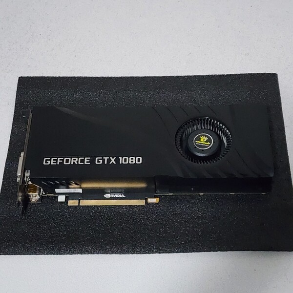 Manli NVIDIA GEFORCE GTX1080 8GB GDDR5X 動作確認済み PCパーツ グラフィックカード PCIExpress