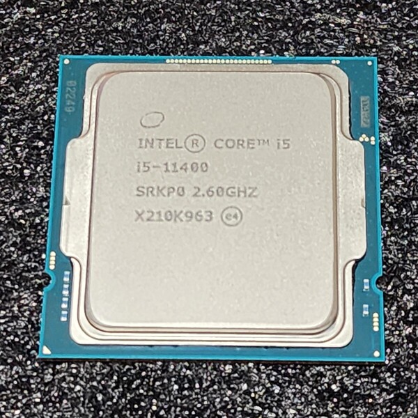CPU Intel Core i5 11400 2.6GHz 6コア12スレッド RocketLake LGA1200 PCパーツ インテル 動作確認済み