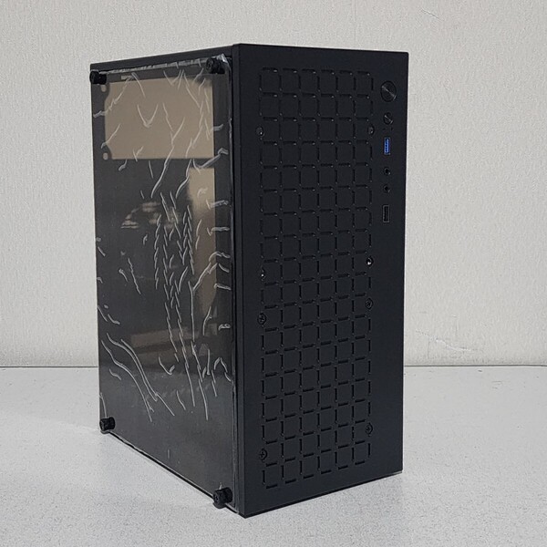 【送料無料】JIUWEIHU ミニタワー型PCケース(MicroATX) ATX電源ユニット対応