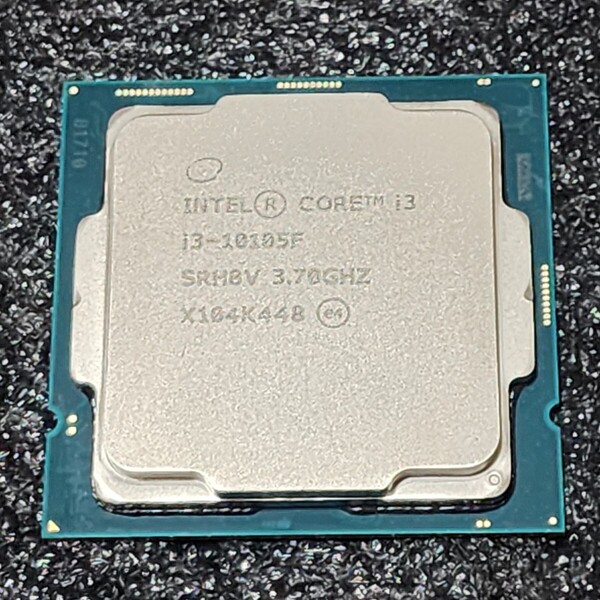 CPU Intel Core i3 10105F 3.7GHz 4コア8スレッド CometLake LGA1200 PCパーツ インテル 動作確認済み