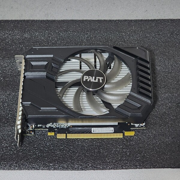 PALIT GEFORCE GTX1650 SUPER STORMX 4GB GDDR6 動作確認済み PCパーツ グラフィックカード PCIExpress