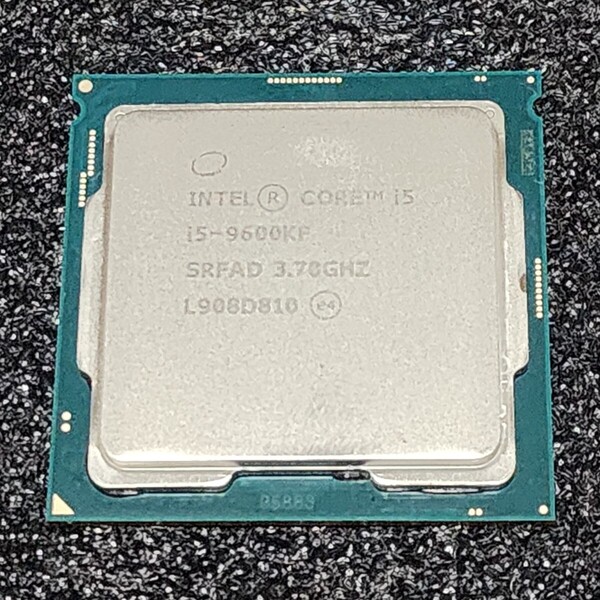 CPU Intel Core i5 9600KF 3.7GHz 6コア6スレッド CoffeeLake PCパーツ インテル 動作確認済み