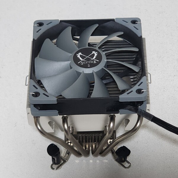 【送料無料】SCYTHE CHOTEN 超天(SCCT-1000) 120mm トップフロー型CPUクーラー プッシュピン式 LGA115X・LGA1200等対応