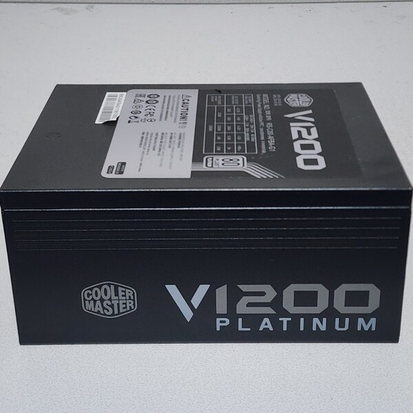 CoolerMaster V1200 PLATINUM(RS-C00-AFGA-G1) 1200W 80PLUS PLATINUM認証 ATX電源ユニット フルプラグイン 動作確認済み PCパーツ (2)