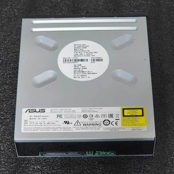 【送料無料】ASUS BC-12D2HT BD-ROM 内蔵型ブルーレイディスクドライブ 2018年製 Blu-ray PCパーツ (2)