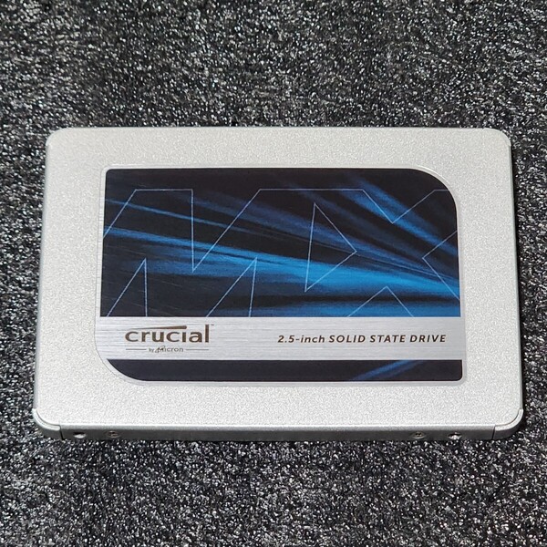 CRUCIAL MX500(CT250MX500SSD1) 250GB SATA SSD 正常品 2.5インチ内蔵SSD フォーマット済 PCパーツ 動作確認済 240GB 256GB