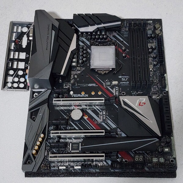 ASRock Z390 PHANTOM GAMING6 IOパネル付属 LGA1151 ATXマザーボード 第8・9世代CPU対応 最新Bios 動作確認済 PCパーツ