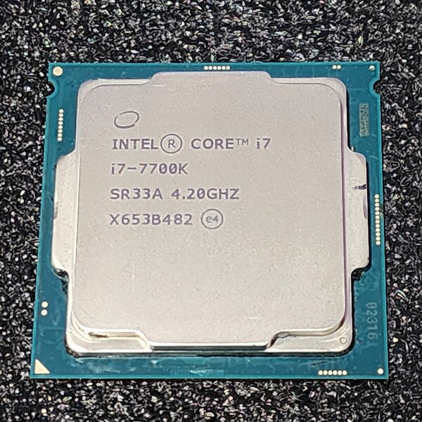 CPU Intel Core i7 7700K 4.2GHz 4コア8スレッド KabyLake PCパーツ インテル 動作確認済み (3)