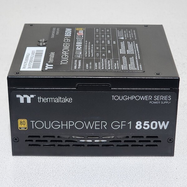 Thermaltake TOUGHPOWER GF1(TTP-850AH3FCG) 850W 80PLUS GOLD認証 ATX電源ユニット フルプラグイン 動作確認済み PCパーツ