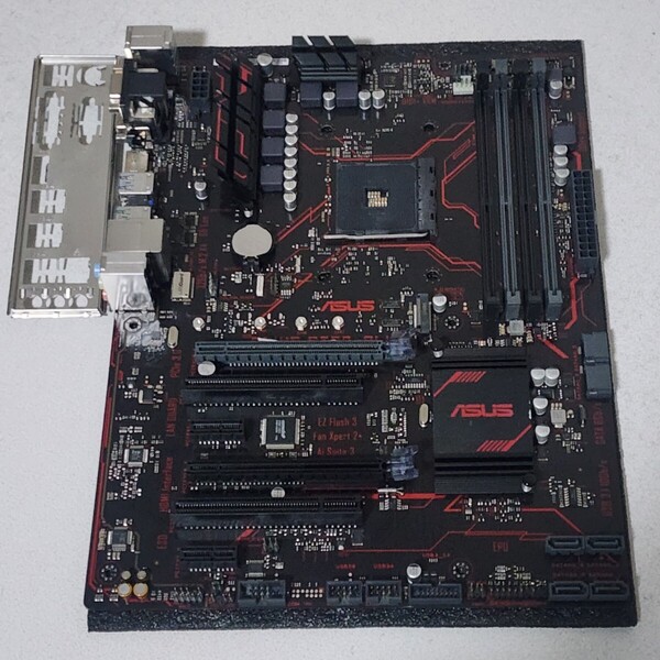 ASUS PRIME B350-PLUS IOパネル付属 Socket AM4 ATXマザーボード RYZEN5000シリーズ対応 最新Bios 動作確認済 PCパーツ (2)