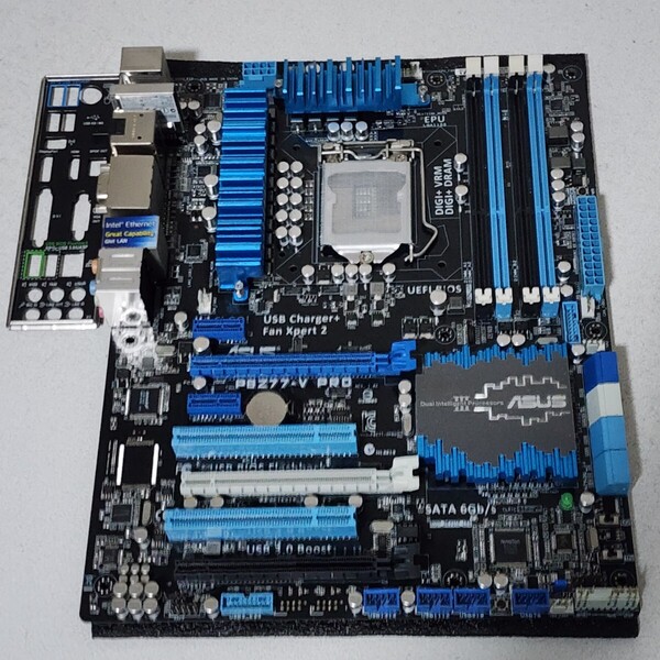 ASUS P8Z77-V PRO IOパネル付属 LGA1155 ATXマザーボード 第2・3世代CPU対応 最新Bios 動作確認済 PCパーツ (4)