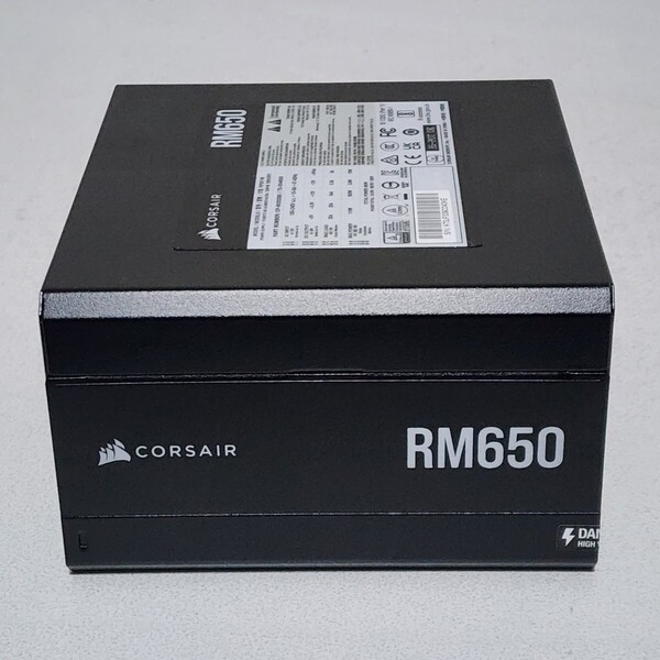 CORSAIR RM650(RPS0148) 650W 80PLUS GOLD認証 ATX電源ユニット フルプラグイン 動作確認済み PCパーツ