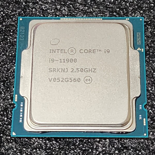 CPU Intel Core i9 11900 2.5GHz 8コア16スレッド RocketLake LGA1200 PCパーツ インテル 動作確認済み