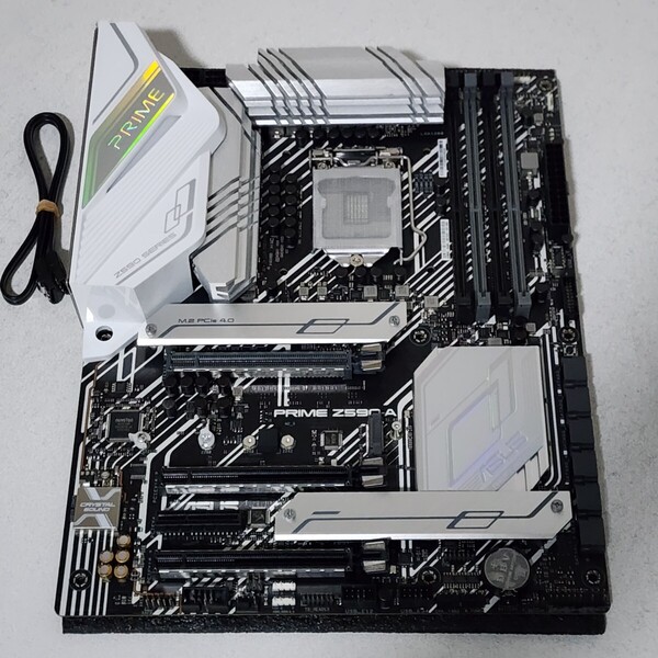 ASUS PRIME Z590-A IOパネル一体型 LGA1200 ATXマザーボード 第10・11世代CPU対応 最新Bios 動作確認済 PCパーツ LGA1700