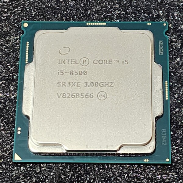 CPU Intel Core i5 8500 3.0GHz 6コア6スレッド CoffeeLake PCパーツ インテル 動作確認済み