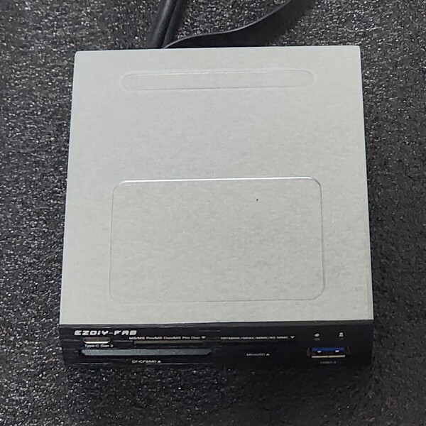 EZDIY-FAB USB3.0ポート+カードリーダー 3.5インチベイ内蔵型 インターフェースボード 動作確認済み PCパーツ