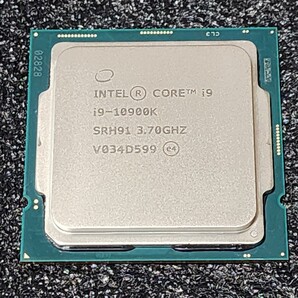 CPU Intel Core i9 10900K 3.7GHz 10コア20スレッド CometLake LGA1200 PCパーツ インテル 動作確認済み