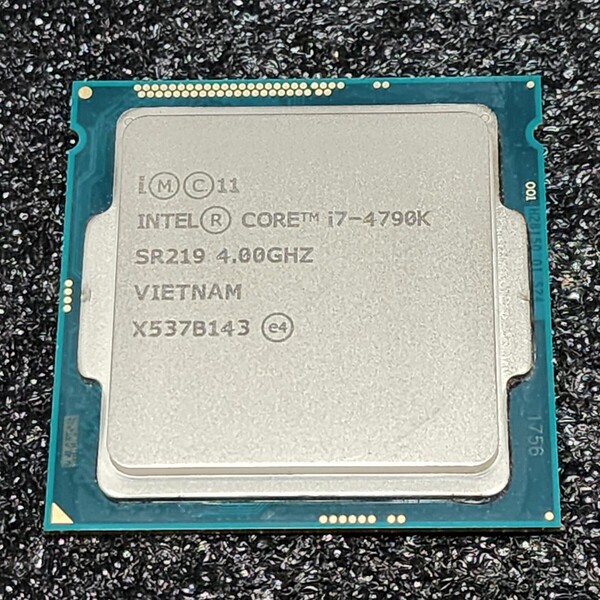 CPU Intel Core i7 4790K 4.0GHz 4コア8スレッド Haswell LGA1150 PCパーツ インテル 動作確認済み