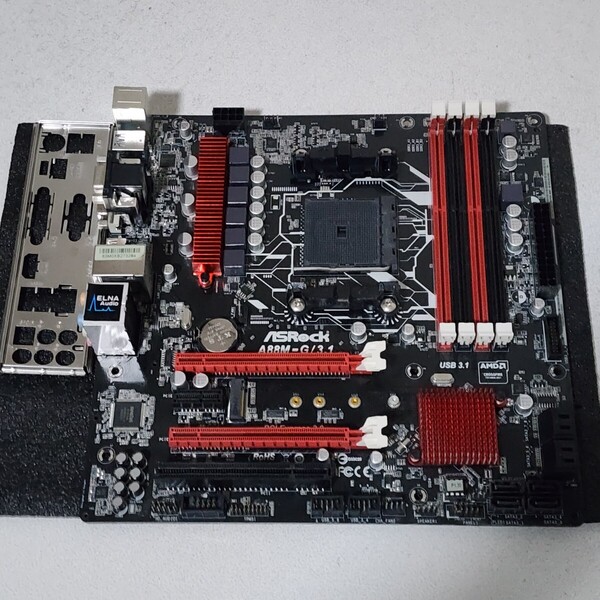 ASRock A88M-G/3.1 IOパネル付属 Socket FM2+ MicroATXマザーボード 最新Bios 動作確認済 PCパーツ